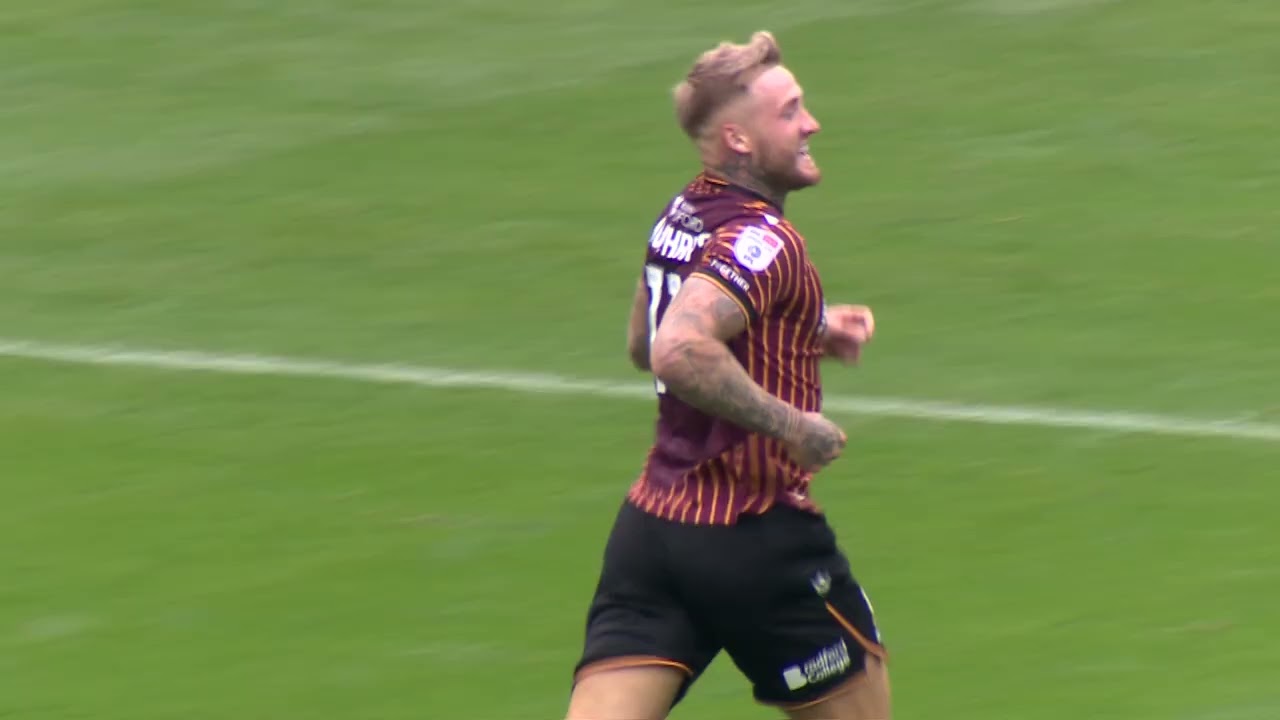 Bradford City v Luton Town Highlights