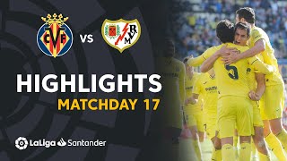 Resumen de Villarreal CF vs Rayo Vallecano (2-0)