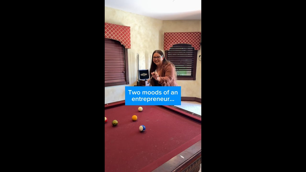 Two moods of an entrepreneur...