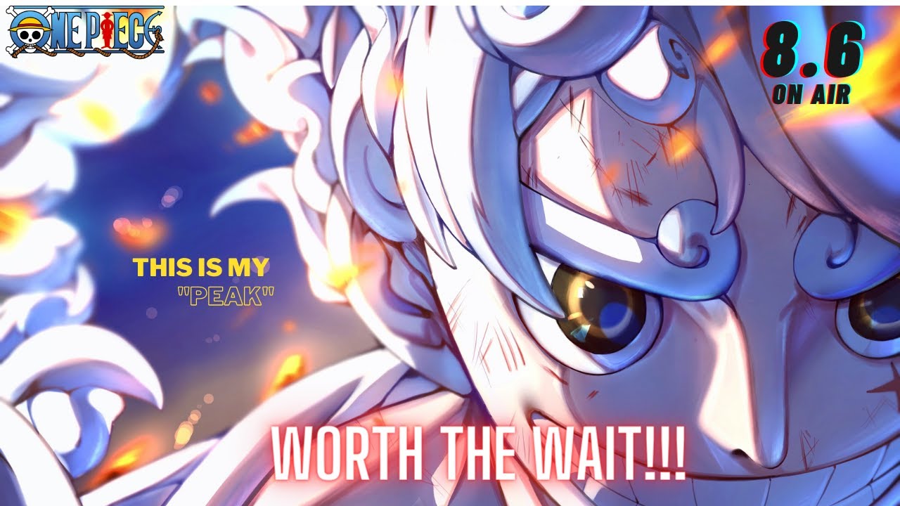 Luffy GEAR5 fifth Teaser 4K 60fps This is my PEAK! | One Piece Episode 1071