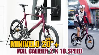 Minivelo 20'  MXL Caliber Ltwoo R7 2x 10 Speed by Tustelo.bike ⚡️