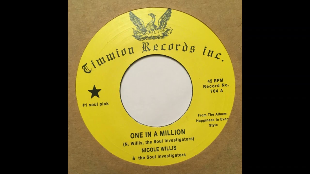 Nicole Willis & The Soul Investigators   One In A Million