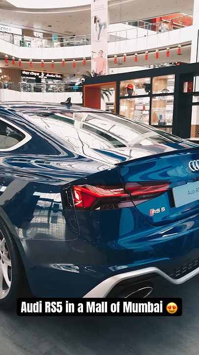 Audi RS5 in a Mall of Mumbai 😍 || #shorts #youtube #youtubeshorts #mumbai #audi #rs5 #viral