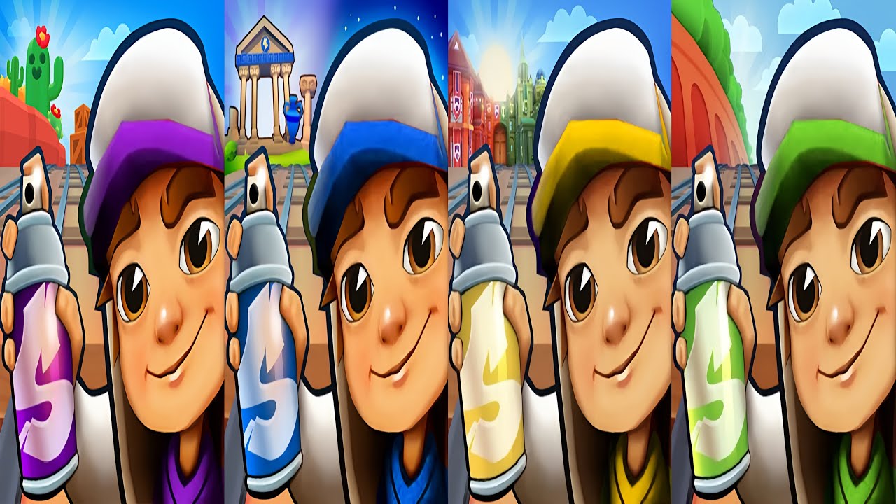 Subway Surfers : Barwl Stars 2025 🆚 Greece 2025 🆚 Oxford 2025 🆚 Classic 2025 