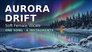 Aurora Drift  | Soft Female Vocals | One Song, Six Instruments | Reading Work Relax Healing screenshot 4