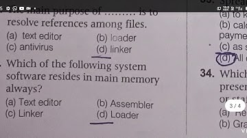 58 Most expected MCQs Computer Software for JKSSB Panchayat Accounts Assistant exam, practice set.
