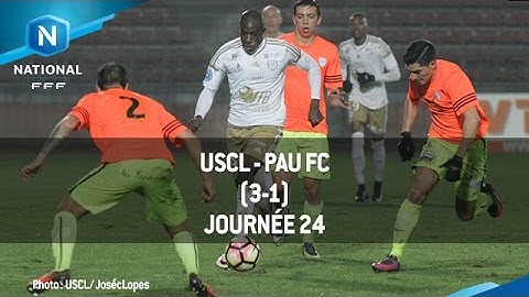 J24 : USCL - Pau FC (3-1), le résumé