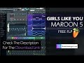 Girls Like You - Maroon 5 Chords and Backing Track [FLP] File