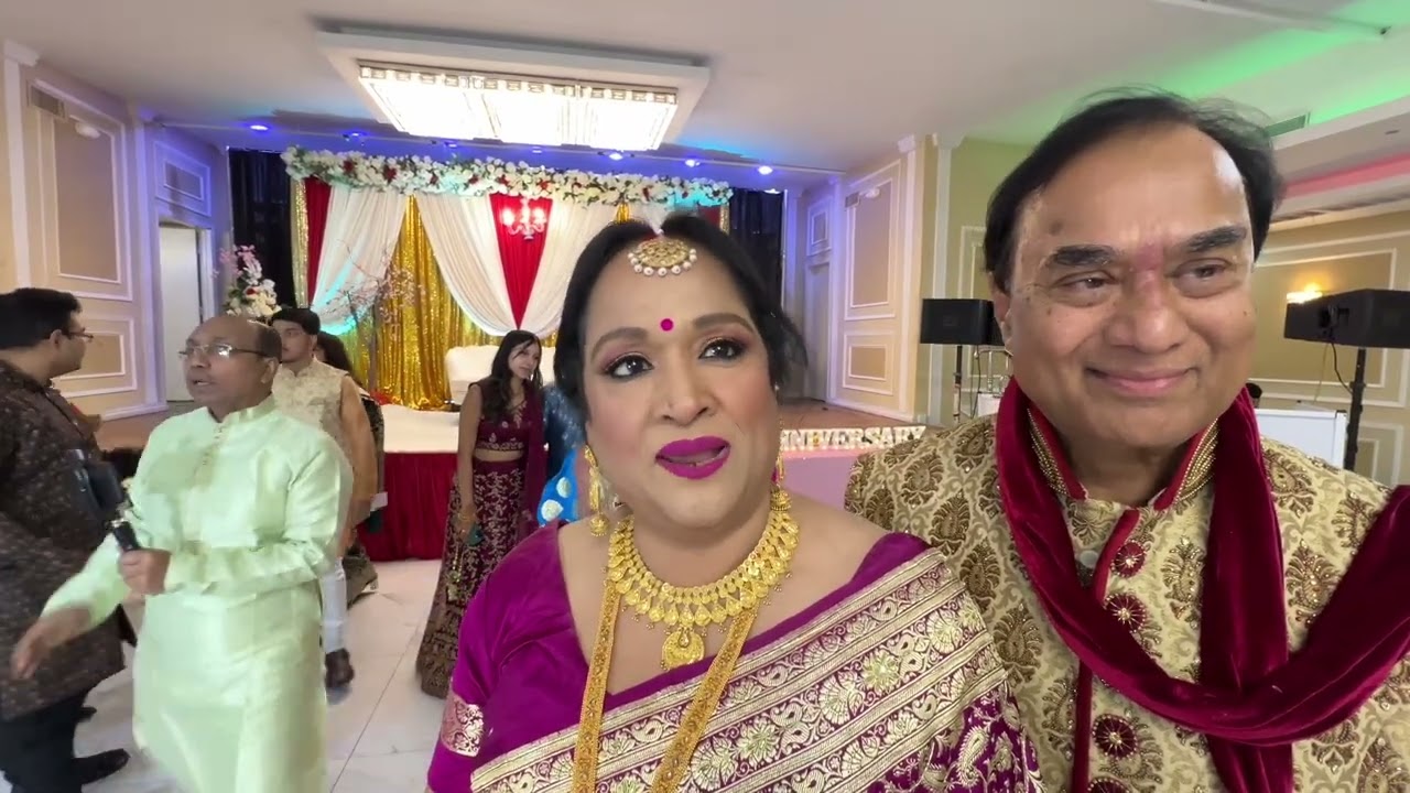 PART-1 ॥ SHILPI & TAPAN'S 40TH WEDDING ANNIVERSARY ॥ NEW YORK 