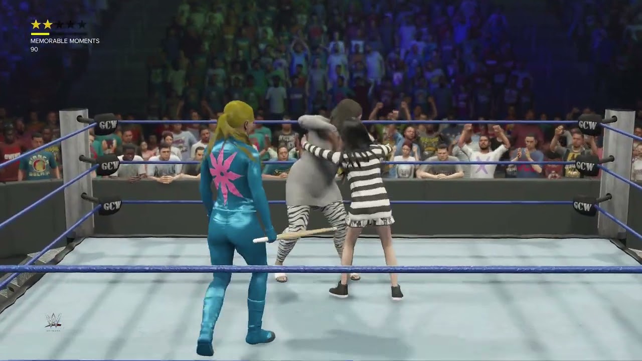 WWE 2K23: Rebecca vs. Zero Suit Samus vs. Anna Andrews 9/29/25