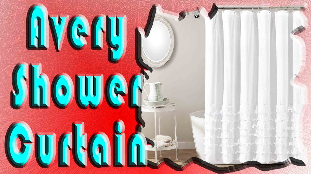 Best Price Avery Shower Curtain for Farmhouse Style Bathroom 2021