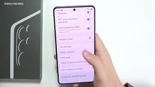 Samsung S26 Ultra: How to Turn On 5G Connection screenshot 4