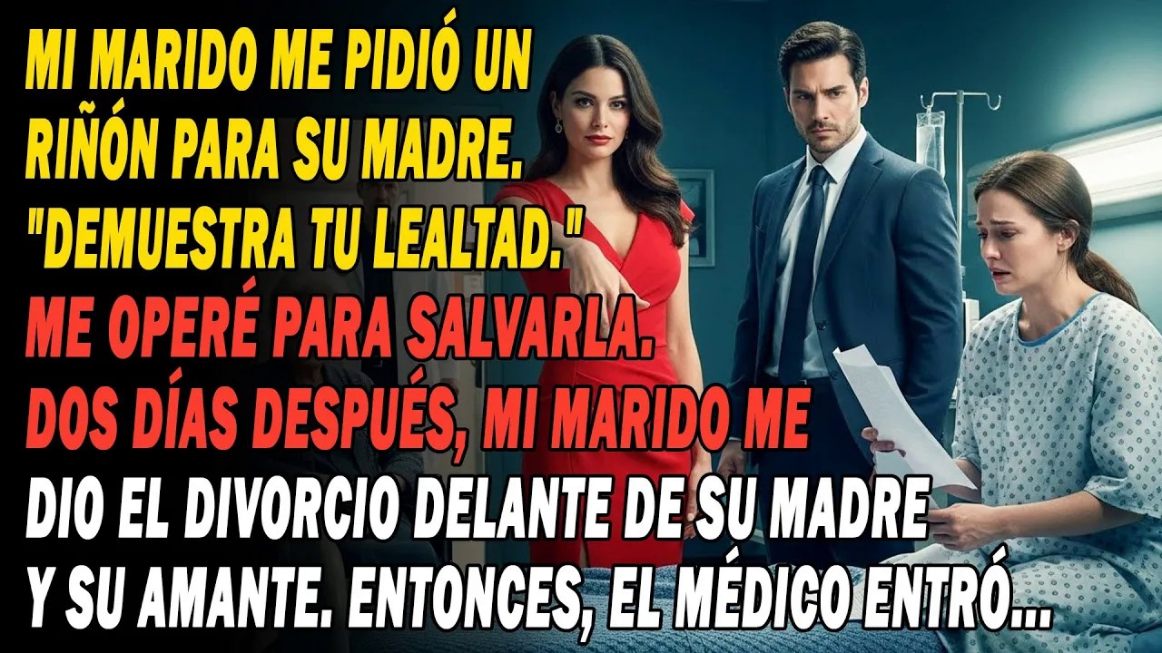 Mi Marido Me Pidió Que Le Donara Un Riñón A Su Madre, ¡Pero En Cuanto Lo Hice, Me Pidió El Divorcio📜