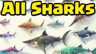 ALL SHARKS UNLOCKED - Hungry Shark World (HSW) - EPIC GAMEPLAY OF EVERY SHARK! screenshot 2