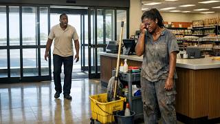CEO Disguises Himself and Enters His Store, Finds the Female Janitor Crying — The Truth Is Worse