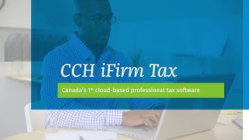 CCH® iFirm Tax Overview