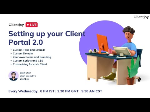 Setting up Client Portal 2.0 with Clientjoy ?