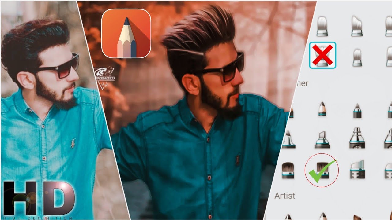 autodesk sketchbook editing face smooth new trick