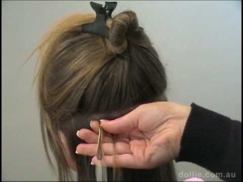 human hair extensions loops