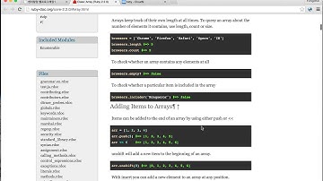 루비 - 배열Array