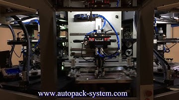 CNC323 automatic all servo motor driven 3 color screen printer