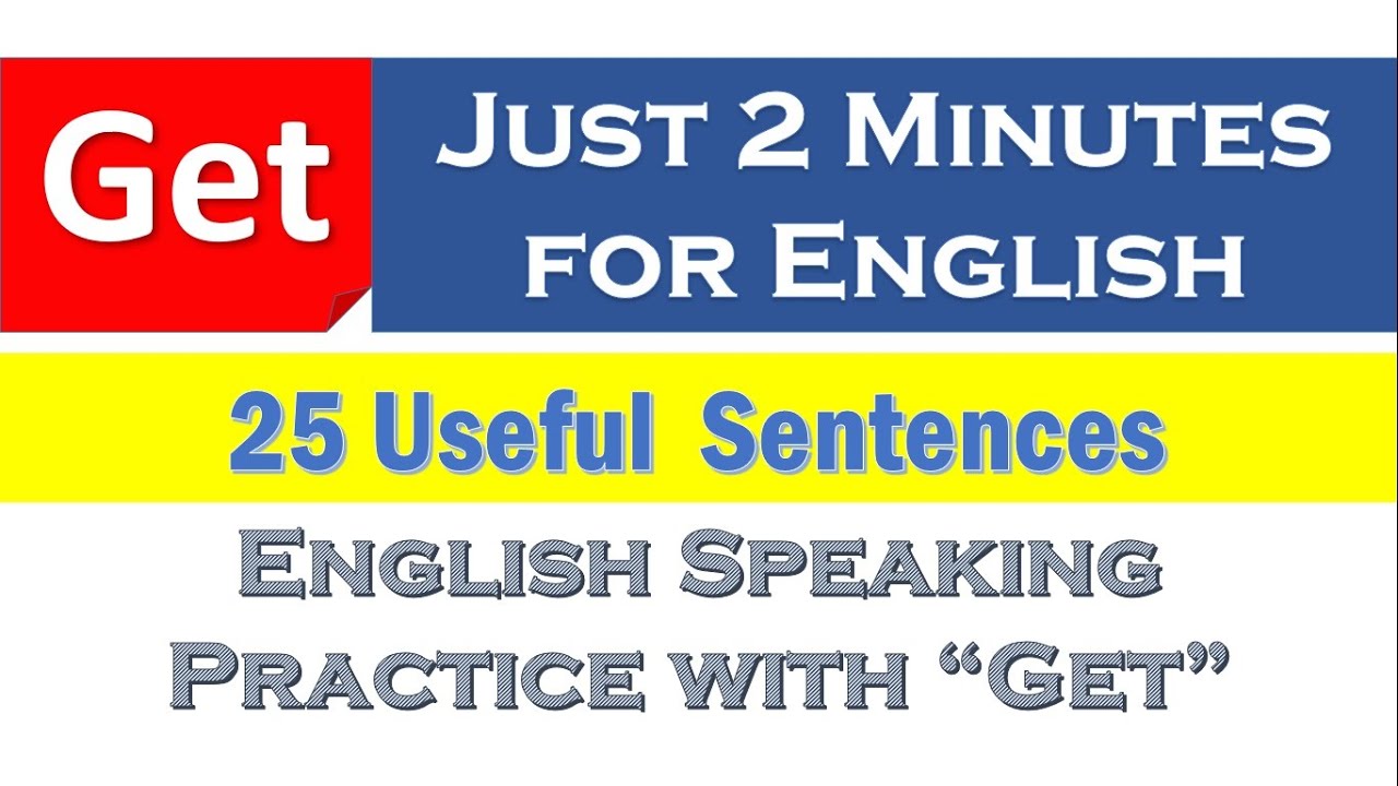 Get | English Speaking Practice | 25 Sentences | Daily used English ...