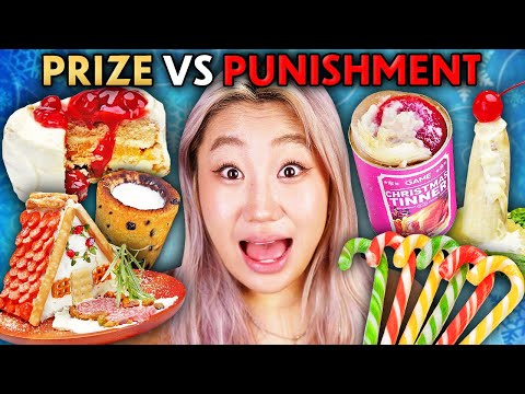 Prize Vs. Punishment Roulette - Crazy Holiday Foods!
