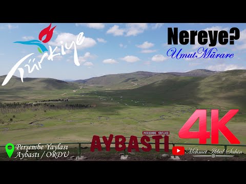 Perşembe Yaylası Menderesleri - Aybastı - ORDU / 4K Havadan Çekim1 / Umut Mürare - Nereye / 27.04.21