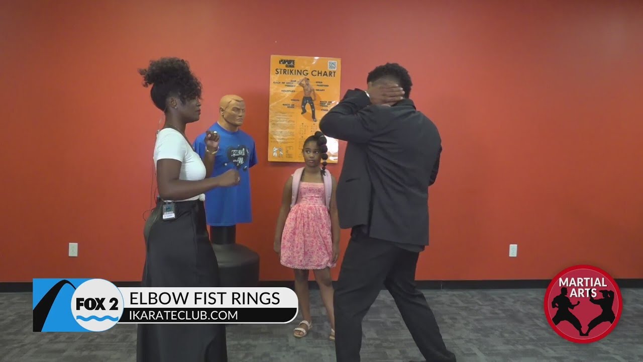 IKarate Club teaches us how to use our elbows to block and strike!