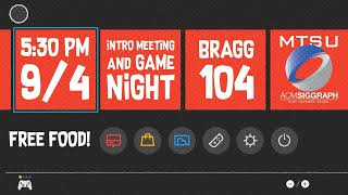 Introductory Meeting & Game Night Fall2026