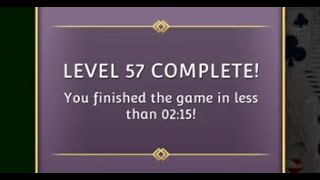 Level 57 Beauty and the Beast Triple Dot Solitaire Journey