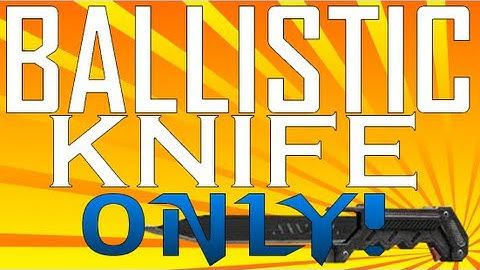 EPIC BALLISTIC KNIFE & COMBAT AXE ONLY FFA ATTEMPT!