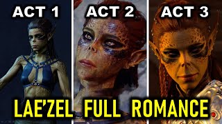 Lae'zel Full Romance Guide: Act 1, Act 2, Act 3 & Ending | Baldur's Gate 3 (BG3) screenshot 5