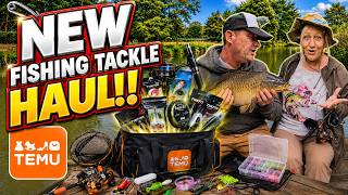 We Went Fishing With ONLY Temu Tackle... Did It Actually Work!