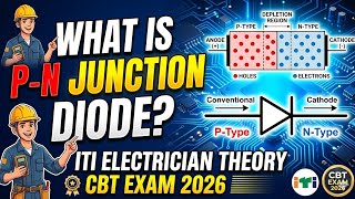 P-n junction diode | ITI ELECTRICIAN THEORY SECOND YEAR | CBT EXAM 2026