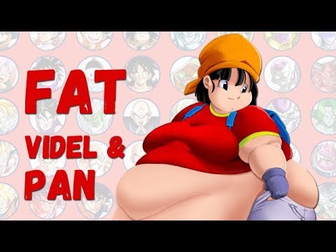 What Dragon Ball characters Videl and Pan would look like if they were fat?...