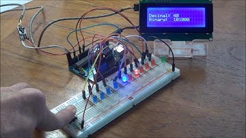 Arduino Decimal to Binary project