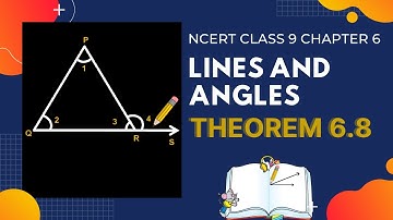 Theorem 6.8 class 9 | ncert class 9 lines and angles Theorem 6.8 | Chapter 6 Theorem 6.8
