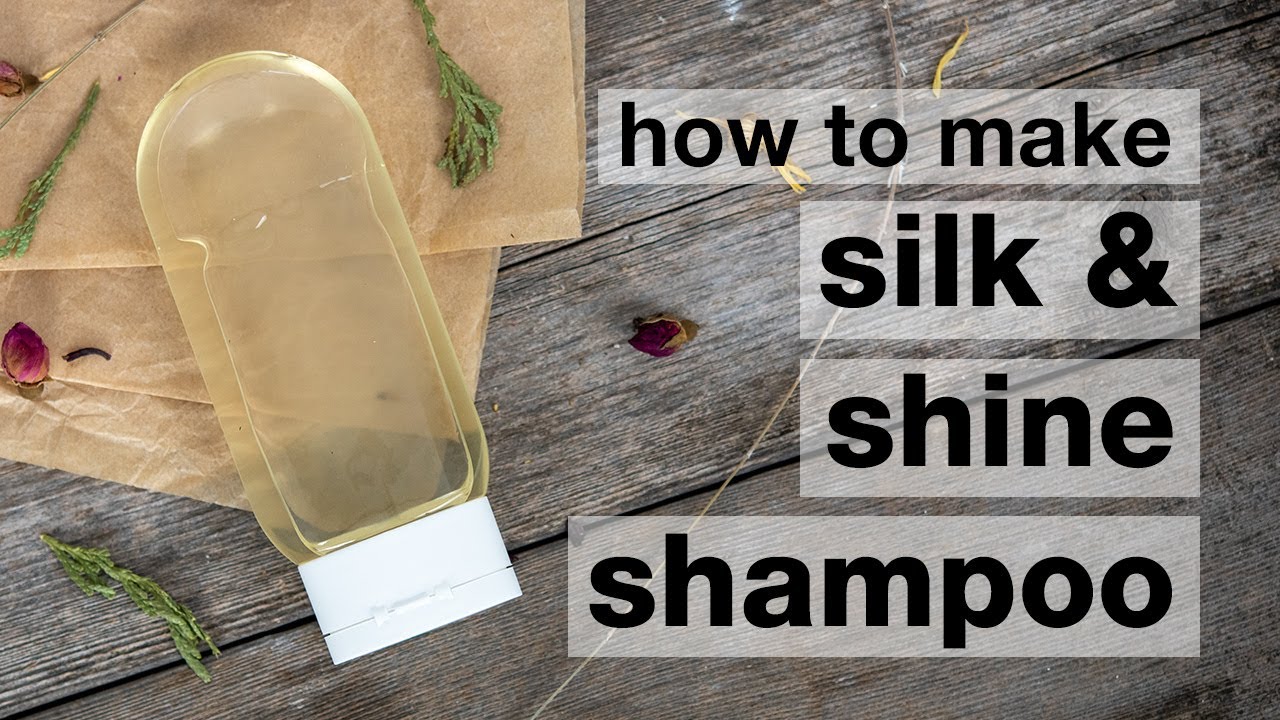How to Make DIY Silk & Shine Shampoo YouTube