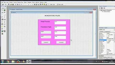 UNCP-TUTORIAL @Yustika: Menghitung Pajak Melalui Visual Basic