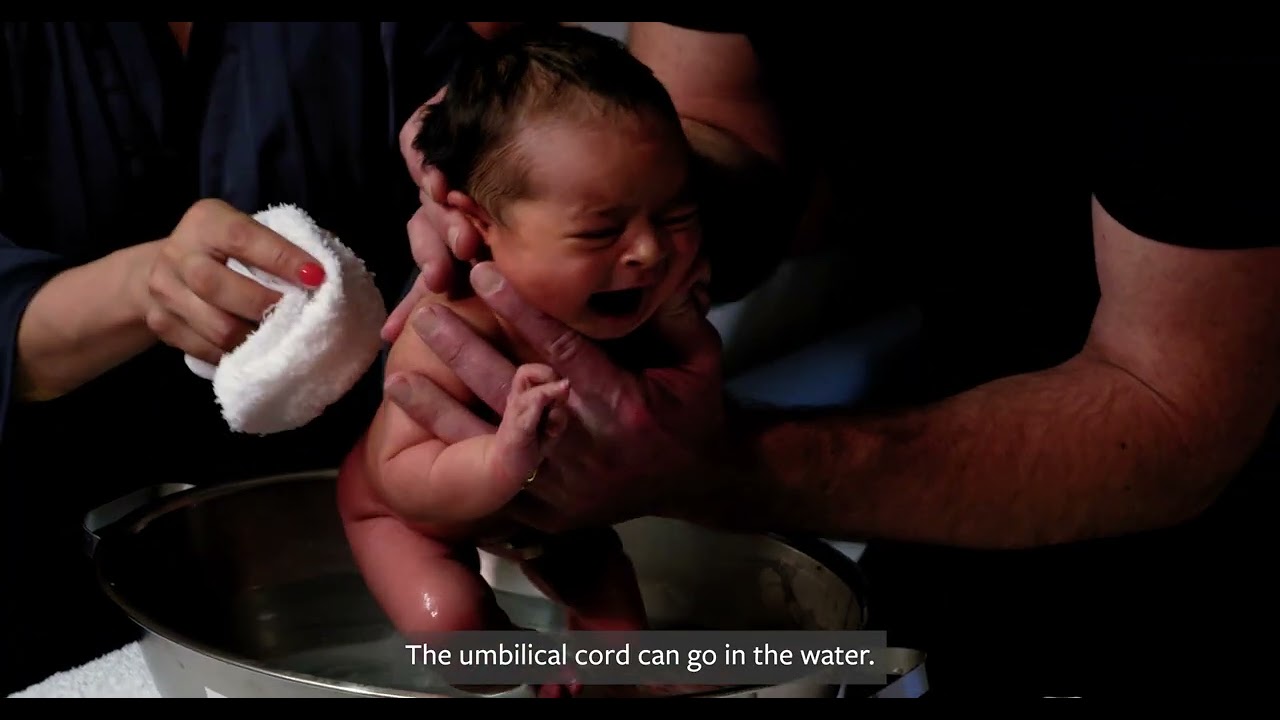 Bathing your baby