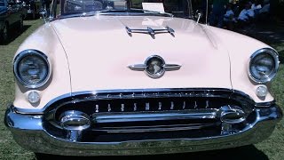 1955 Olds 98 Holiday Hardtop Coupe Redbeige Lakesideinnmtdora050915