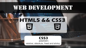 Css: Les positions absolute, relative, fixed et sticky (Darija)