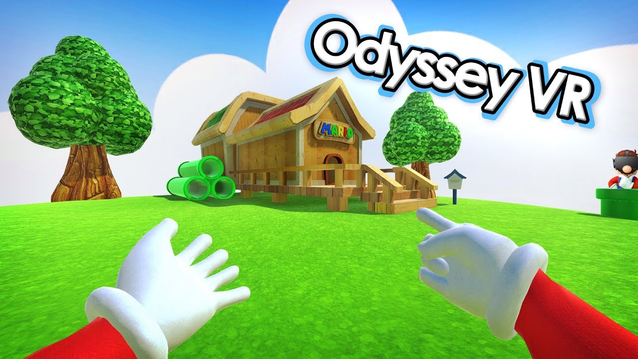 PAPER MARIO'S HOUSE IN VR! - Odyssey VR Update - YouTube