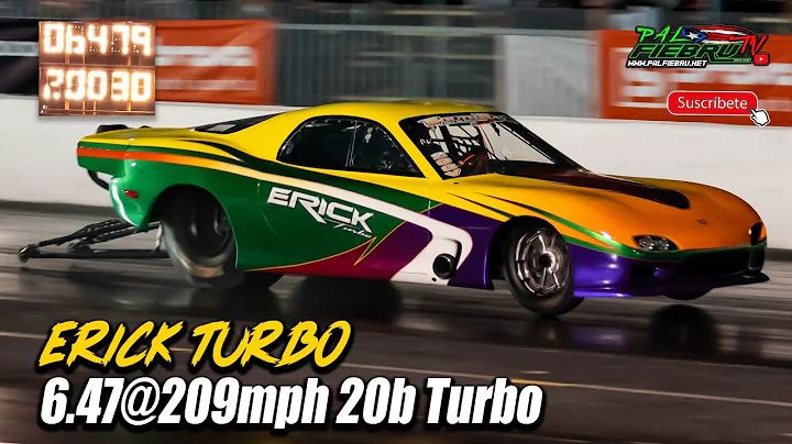 2000hp 3 Rotores (20b)Turbo Erick Turbo New Record...