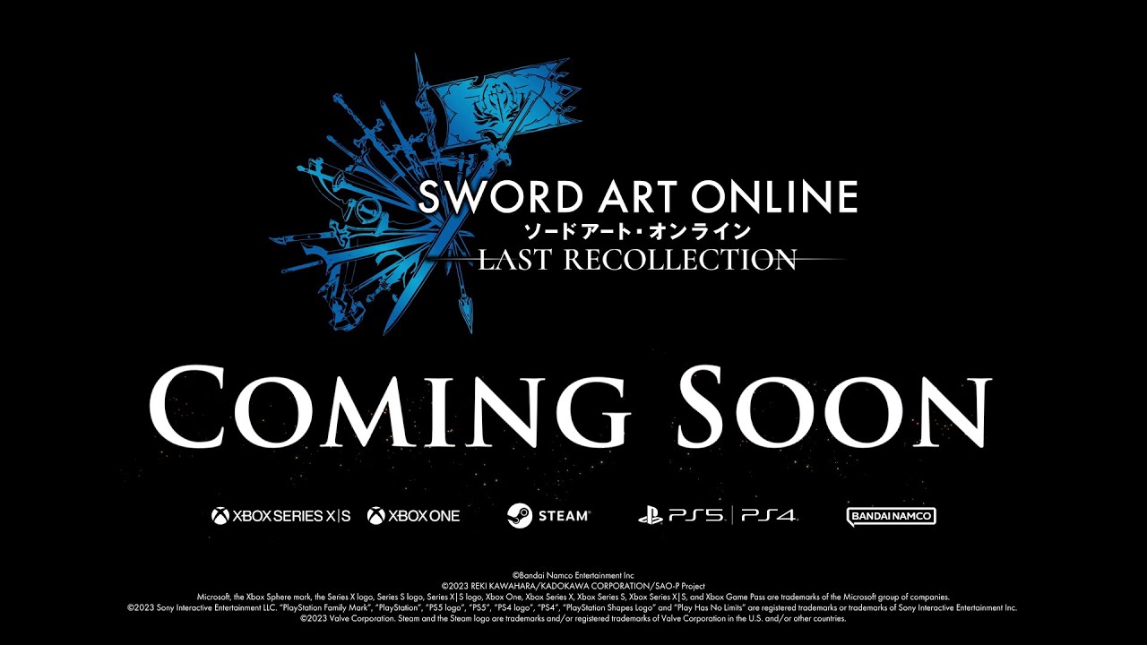 Sword Art Online: Last Recollection Confirms October Worldwide