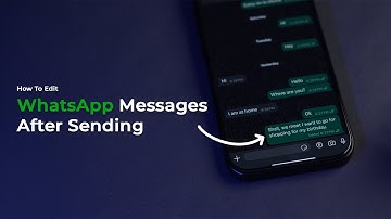 How to Edit WhatsApp Messages After Sending?