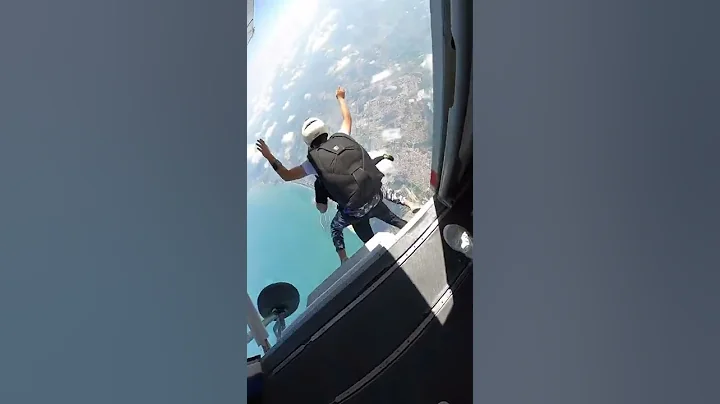 Skydiving on amazing sky   Best jump of the year episode # 97
