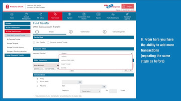 How To Perform Fund Transfer