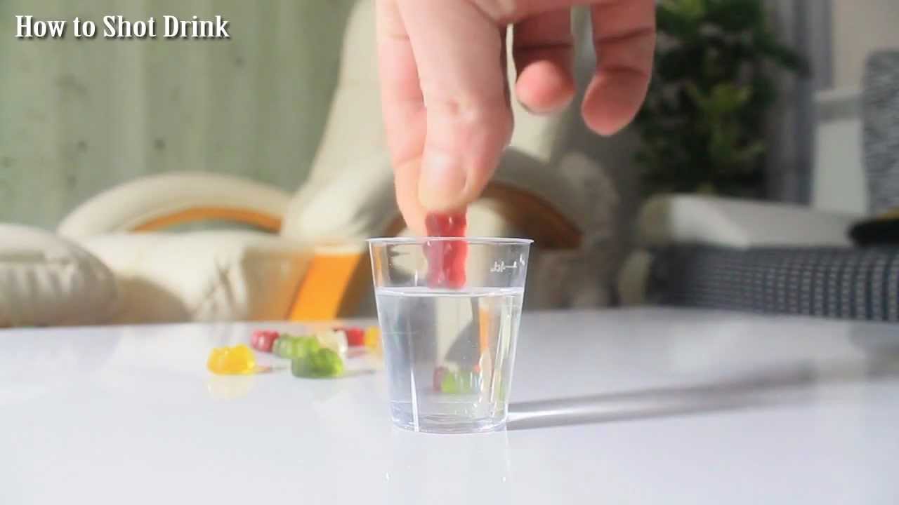 How To Russia Gummy Bear Shot Drink